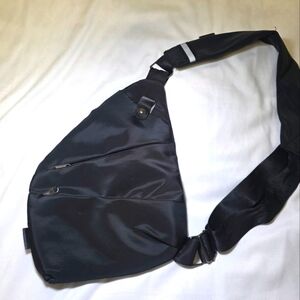 Sling Crossbody Anti Theft Travel Adjustable Bag w/Reflector- Unisex